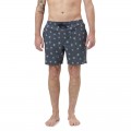 BASEHIT MEN'S PRINTED PACKABLE VOLLEY SHORTS