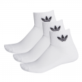 ADIDAS MID ANKLE SOCK 3 PACK