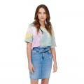 ONLY ZOEY BLUE TIE DYE SS TEE QYT WVN