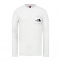 THE NORTHFACE M L/S TISSAACK TEE VINTAGE WHITE (NF0A4M8Z11P1)